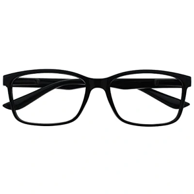 Obrázek The Reading Glasses Company Brýle na čtení podnikové černé čtenáři velký designový styl pánské R83 1 +1,00