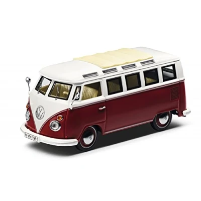 Obrázek Originální model auta Volkswagen T1 Samba Bus červená/krémová 1: 43