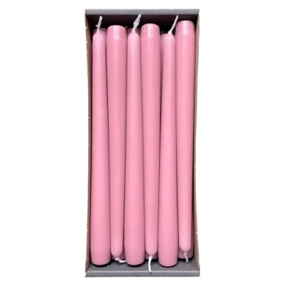 Obrázek Nordring 12 kusů špičatých svíček 2,3 cm x 25 vysoké antikrosa