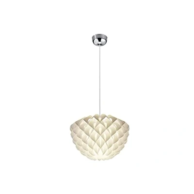 Obrázek Reality Leuchten Tilia R30540101 závěsné svítidlo, chrom, plast bílý