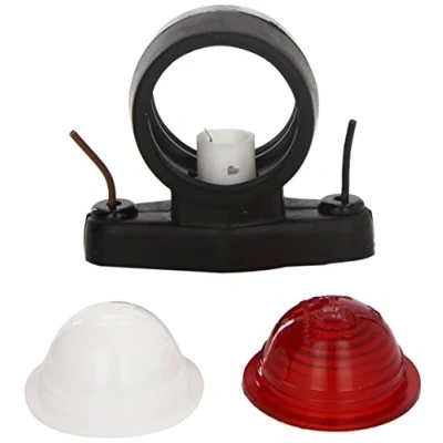 Obrázek HELLA 2XS 955 031 001 obrysové světlo přívěs karavan halogen 24 V montáž ECE/ADR/GGVS barva světelného panelu: mléčná bílá/červená/bílá boční