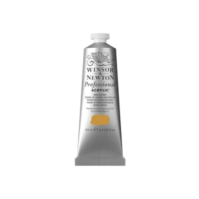 Obrázek Winsor &amp; Newton 2320552 profesionální akrylová barva v umělecké kvalitě, vysoká brilantnost barev a krycí síla, archivní kvalita, 60ml tuba Siena Natur