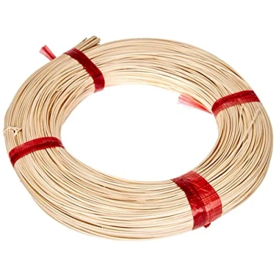 Obrázek Rayher Hobby 6502000 peddigová trubka, přírodní, kvalita 1A rotband, 1,4 mmø, č. 0, role 125 g (cca 140 m), pletací materiál, béžová