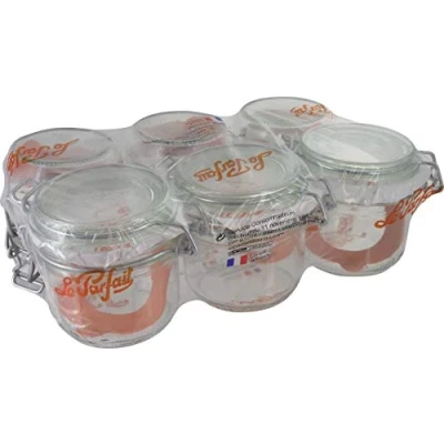 Obrázek Le Parfait 1978003 Terrine, 500 ml, 10 cm (průměr), 6dílná sada