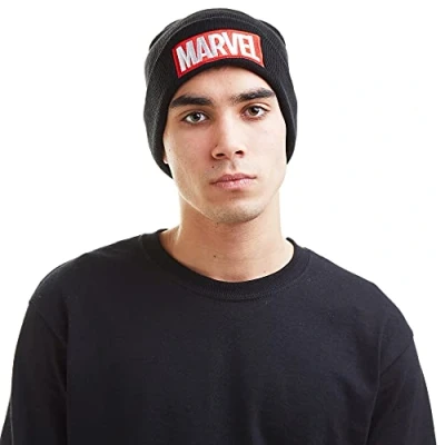 Obrázek MARVEL Čepice Logo černá one size,