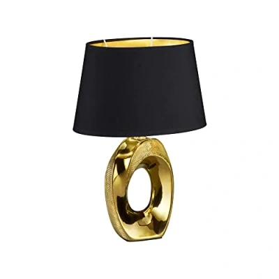 Obrázek Stolní lampa od Reality Leuchten, keramická s textilním stínítkem