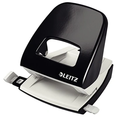Obrázek Leitz NeXXt Series, děrovačka (kov), 30 listů, černá