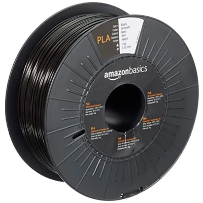 Obrázek Amazon Basics 3D Drucker Filament aus PLA Kunststoff, 1.75 mm, Schwarz, 1 Spool