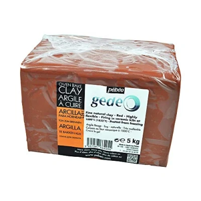 Obrázek PEBEO 766405 Red Backton Gedeo, chléb 5 kg, jíl, 5000
