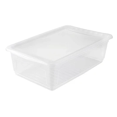 Obrázek keeeper Úložný box se systémem Air Control System, 59 x 39 18 cm, 30 l, Bea, průhledný
