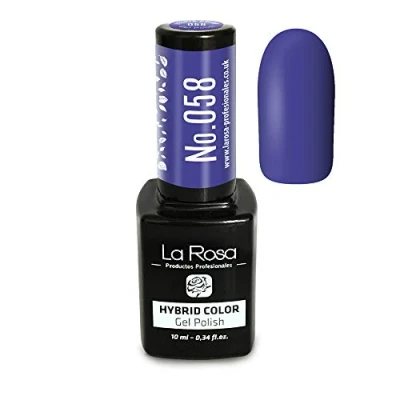 Obrázek La Rosa UV LED Hybrid Gel Nagellack Nr. 058, 10 ml marengo