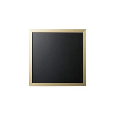 Obrázek Bi Office Blackboard Gold &amp; Silver, tabule/příslušenství 40x40 cm