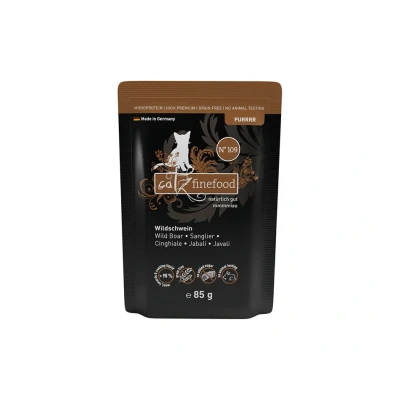 Obrázek Kapsička CATZ FINEFOOD Purrrr No.109 s vepřovým 85g