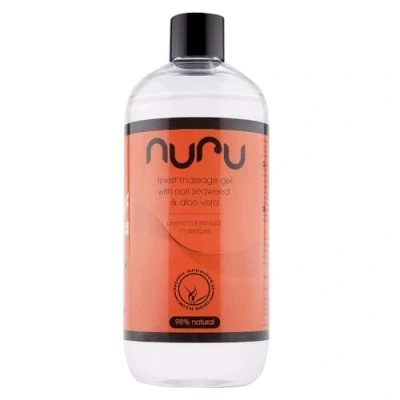 Obrázek Nuru masážní gel (500 ml) Body to pro smyslné masáže, bez problémů oplachovatelný, s nori řasami, pH neutrální, pokusů na zvířatech