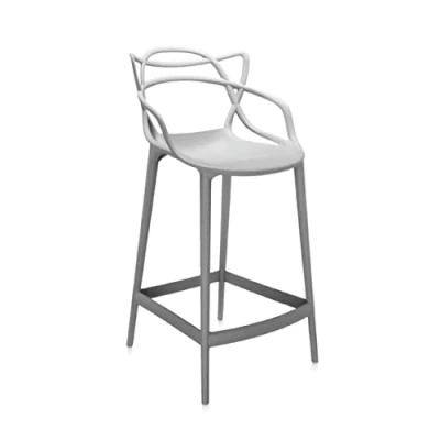 Obrázek Kartell Stool stolička Masters Stool, šedá, H.65