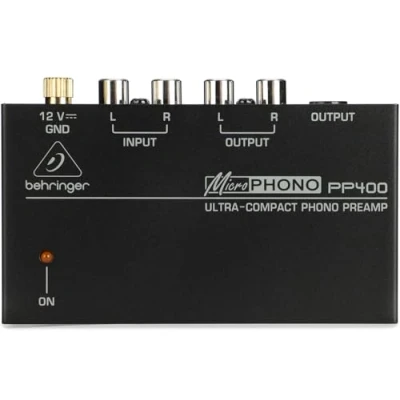 Obrázek Behringer MICROPHONO PP400 Ultrakompaktní phono předzesilovač