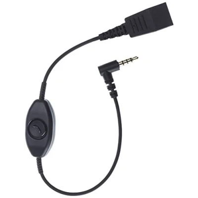 Obrázek Jabra Kabel Quick Disconnect QD na 3,5mm jack s funkcí Push to Talk pro chytré telefony