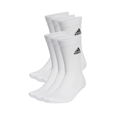 Obrázek adidas Unisex dětské Cushioned Sportswear Crew ponožky 6 párů (balení ks)