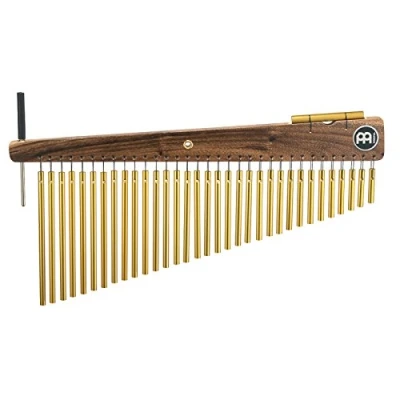 Obrázek Meinl Percussion High Frequency Chime hudební nástroj s 33 zvukovými tyčemi 1řadý vč. paličky dřeva a hliníku, přírodního zlata (CH33HF)