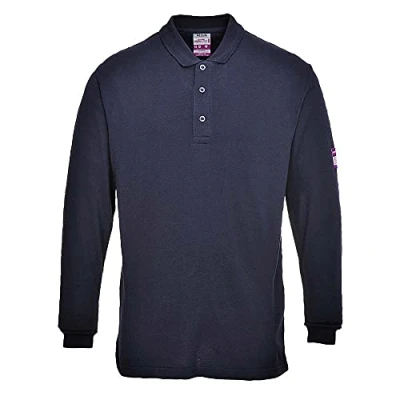 Obrázek FR Antistatic Polo Shirt Color: Navy Talla: 4XL