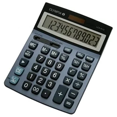 Obrázek Olympia Stolní kalkulačka LCD 6112