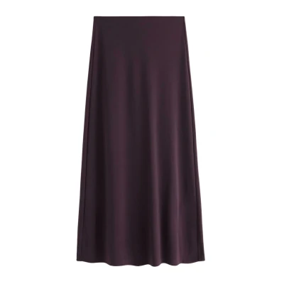Obrázek Lindex Dahlia Áčková sukně, Ženy, Velikost: 34, Dark dusty lilac