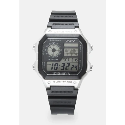 Obrázek Casio Unisex Digitální hodinky black/silvercoloured, Velikost: One Size, Black/silver coloured