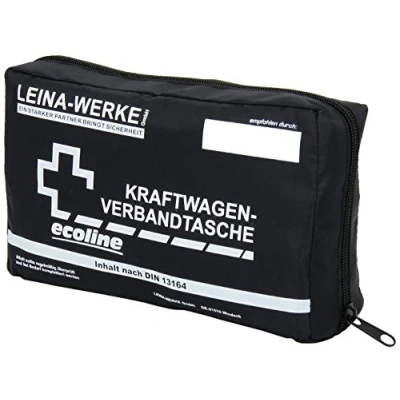 Obrázek Leina Werke 11039 autolékárnička Compact Ecoline se suchým zipem, 1barevná tříděná