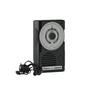 Obrázek Wittner Taktell® Quartz QM 2 série 861 plastové pouzdro černé 40 208 tepů/minutu 39 tempo s komorním tónem a1 = 440 Hz včetně baterie (9 voltů) a sluchátek