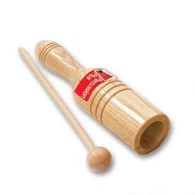 Obrázek Percussion Plus Dřevo Agogo zvuku tyčový jednotlivě s paličky