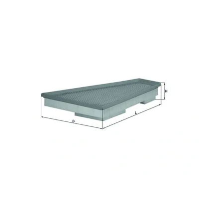 Obrázek Mahle Knecht LX 1663 vzduchový filtr