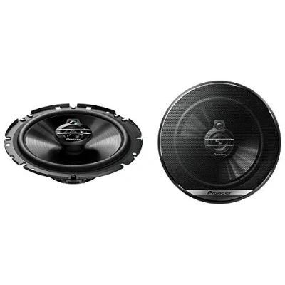 Obrázek Pioneer TS G1720F 2cestné koaxiální reproduktory pro auta (300 W), 17 cm, silný zvuk, membrána IMPP optimální basy, vstupní výkon 40 W, montážní hloubka 49,7 mm, černý, 2
