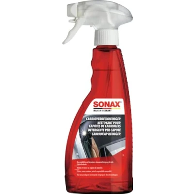 Obrázek SONAX Čistič na zakrytí kabrioletu (500 ml) odstranění znečištění z textilních a plastových krytů č. výr. 03092000