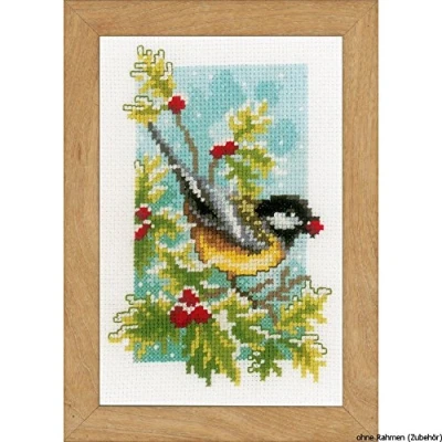 Obrázek Vervaco PN 0148429 pro 0153564 Zaehlmu vzor balení vyšívací sada počítaným křížkovým stehem, bavlna, Bílá, 8 x 12 0,3 cm