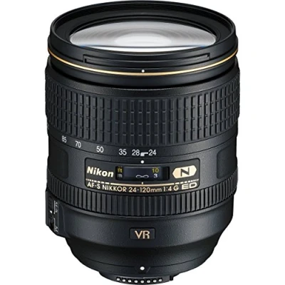 Obrázek Nikon AF S 24 120mm 1: 4G ED VR objektiv (77 mm závit filtru) vč. HB 53