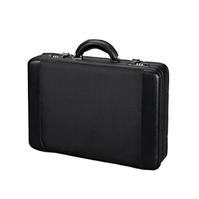Obrázek Alassio 45039 Attaché Laptop kufr MODICA, z odolné imitace kůže, cca 45,5 x 32,5 10,5 cm, černý