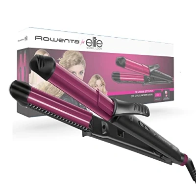 Obrázek Rowenta CF4512 Fashion Stylist Multistylier 3 v 1, černá
