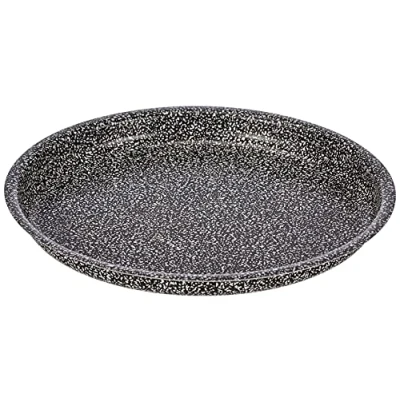 Obrázek Home Stone kulaté Pizza tvar, nepřilnavá, kámen, antracit, 24 cm