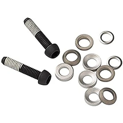 Obrázek SRAM šrouby pro Nástěnný držák Mount Adaptér T25, Titanová 2 kusy, 00.5318.005.015 brzdy/brzdových, Stříbrná, 22 mm
