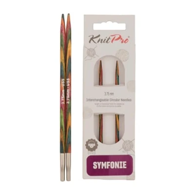 Obrázek KnitPro Symfonie Špičky na pletací jehlice, vyměnitelné, dřevěné