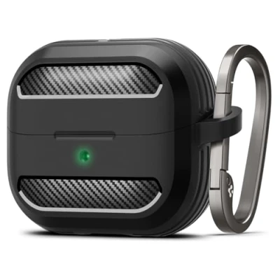 Obrázek Spigen Rugged Armor pouzdro kompatibilní se Samsung Galaxy Buds 3 Pro matná černá