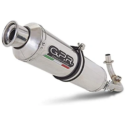 Obrázek GPR Auspuff für Yamaha Majesty 125 2001/06 Komplettanlage zugelassen Scooter Serie 4ROAD Round