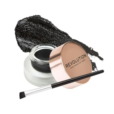 Obrázek Makeup Revolution Gelové oční linky Pot With Brush
