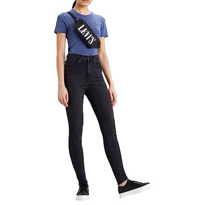 Obrázek Levi&#039;s MILE HIGH Super Skinny džíny, Ženy, Velikost: 30x34, Black haze
