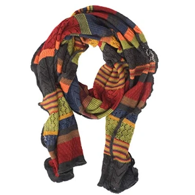Obrázek Invero, Merino šála Manu, 100% vlna, drop