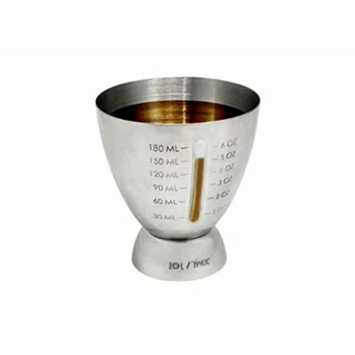 Obrázek Vinbouquet Messgerät Riese, Edelstahl, silber, 180 ml