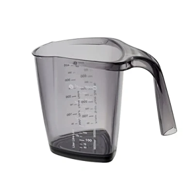 Obrázek Dr. Oetker odměrka 500 ml, z robustního plastu, trojúhelníková s rozmanitým měřítkem, také mezinárodní rozměry, (rozměry: 17 x 12,5 10,5 cm), (barva: modrá), množství: 1 kus
