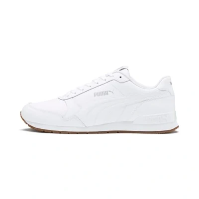 Obrázek Puma ST Runner V2 FULL L Unisex Tenisky, Velikost: 44.5, White/gray violet Kůže a koženka