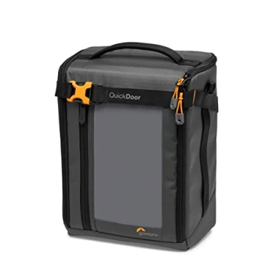 Obrázek Lowepro GearUp Creator Box Extra Large II, bezzrcadlová a DSLR taška na fotoaparát, fotoaparát s přístupem QuickDoor, vyrobeno z recyklovaného materiálu, oranžově polstrované vnitřní