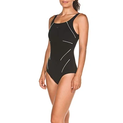 Obrázek arena Jewel Low R Einteiliger Badeanzug Damen C Cup, Bodylift Shaping Badeanzug, Power Mesh Technologie, Chlorresistentes Sensitive Fabrics Gewebe